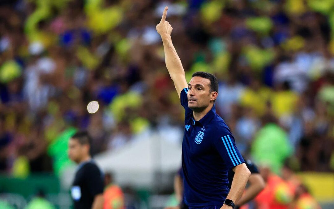 Scaloni wonders whether he’ll stay on as Argentina coach after winning in Brazil