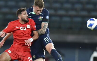 World Cup qualifier: Souttar scores as Australia edge Palestine