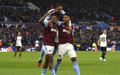 Premier League: Aston Villa eases to 3-1 home win over Fulham; West Ham beats Forest 3-2