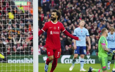 Salah sets record for Liverpool in Premier League match against Brentford
