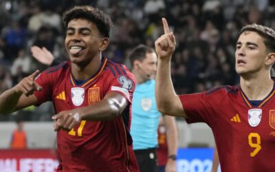 Euro 2024 qualifiers: Spain teenager Lamine Yamal scores in win over Cyprus
