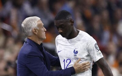 France coach Deschamps defends striker Randal Kolo Muani despite his struggles at PSG