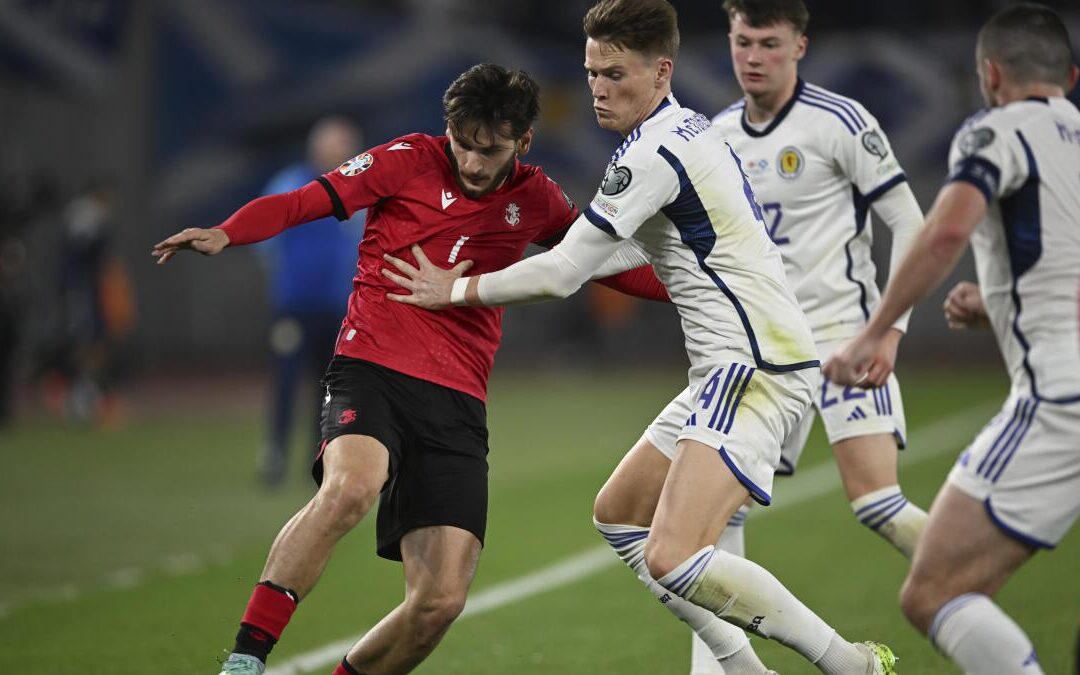 Scotland’s McTominay lambasts Georgia players for ‘crying like babies’